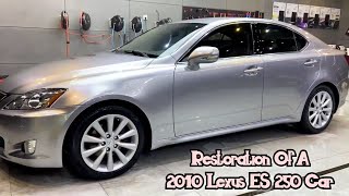 Restoration Of A 2010 Lexus ES 250 Car | Turn an Old Car Into a New Car | Mechanic Diary