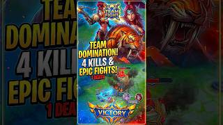 Team Fight Chaos &amp; Fast Base Push! 🎯💨 #viralvideo   #gamingvideos #mlbb #irithel #gamingyoutuber