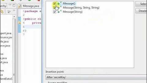 Generate constructor(s) from superclass in Eclipse