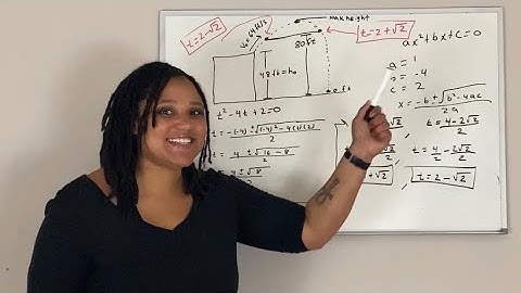 Finding the height of an object at time t. Quadratic Word Problems Part 2. (MathAngel369)