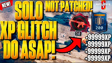*STILL WORKING* ✅ NEW SOLO XP GLITCH BF6! BF6 XP GLITCHES/BATTLEFIELD 6 GLITCH/BATTLE PASS/WEAPON XP