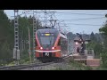 Штадлеркие электропоезда 1401 и 1402 на о.п. Урда / Stadler EMU's 1401 and 1402 at Urda stop
