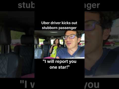 Uber Driver Kicks Out 1 Star Passenger