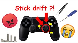 TUTO PS4 : DEMONTER ET REPARER LE JOYSTICK DE SA MANETTE (Stick drift)