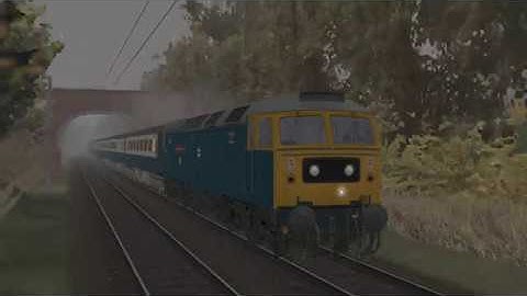 Open Rails UK 3D Cab Test - Class 47