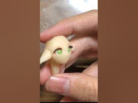 【原神】ナヒーダ フィギュア作ってみた　Nahida figure made of polymer clays #genshinimpact #nahida #shorts