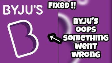 Fix Byju