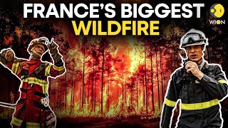 Live France Hit By Worst Wildfire In 75 Years, Flames Engulf Area Larger Than Pairs Wion