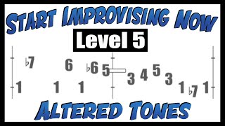 Jazz Improv for Beginners: Level 5 Call & Response (Altered Tones)