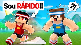 P3DRU ficou MUITO RAPIDO no Minecraft POR 24 HORAS