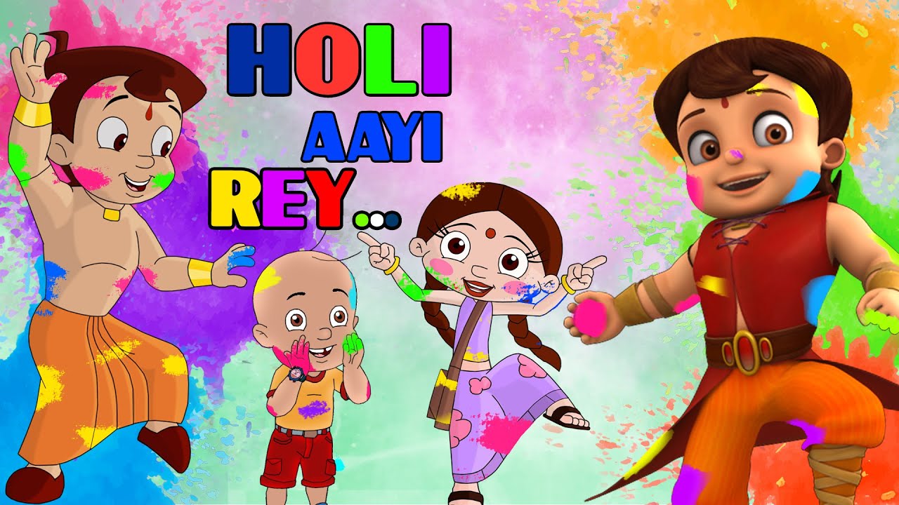Chhota Bheem - Holi Aaye Re! | Holi Songs | Hindi Cartoon for Kids - YouTube