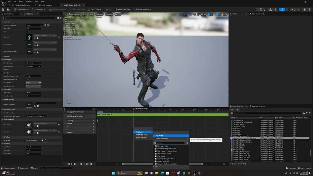 Unreal Engine 5 Tutorial - Melee Damage System