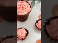 faça copinho de chocolate com mousse de morango para vender #Shorts