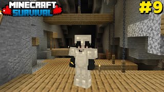 I found a mineshaft | Minecraft PE survival series #9