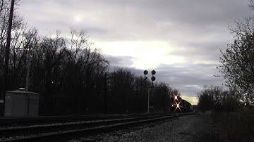 NS 38Q in Hi Def at Shenandoah Junction,WV on 11/19/13