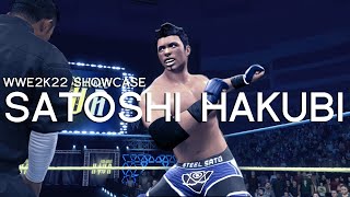 WWE 2K22 CAW | SATOSHI HAKUBI