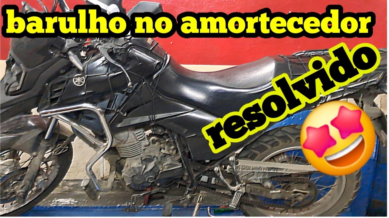 Crosser com Barulho no amortecedor traseiro RESOLVIDO