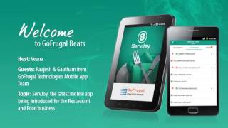 ServJoy Restaurant KOT Mobile APP - GoFrugal screenshot 1