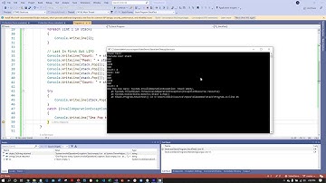 C# Stack And Queue