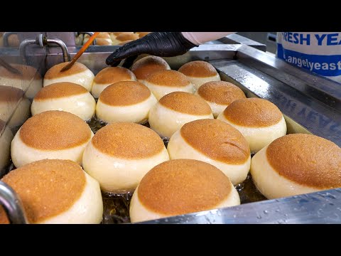 韓國-韓國街邊小吃-20231031-薯！ 奶油甜甜圈！ 如何製作奶油甜甜圈