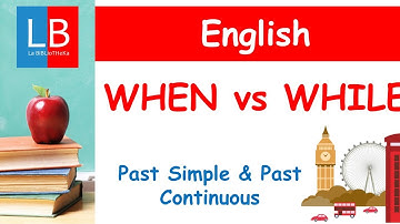 WHEN vs WHILE. Past Simple & Past Continuous. Inglés para niños ✔👩‍🏫 PRIMARIA