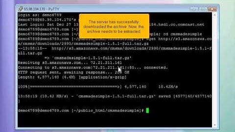 Tutorial: How to prepare CMS Made Simple for installation via SSH/PuTTY | LayerOnline Web Hosting