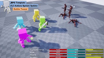 jRPG v1.2 - Actions System Update - Teaser