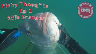 18lb Snapper on the Spear - Ep 1 Fishy Thoughts