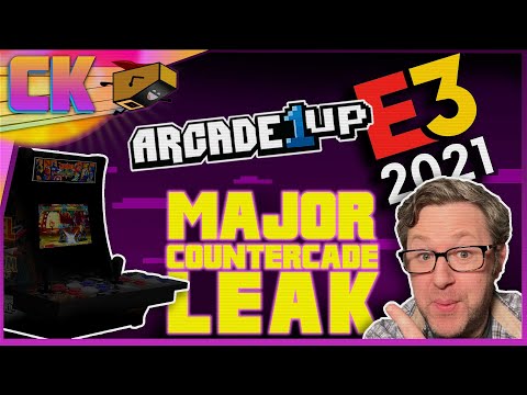 Arcade1Up E3 LEAKS - 2 Player CounterCades! from Console Kits