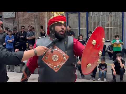 شجاعت حضرت ابوالفضل العباس قمربنی هاشم نبرد حضرت عباس با مارد بن الصدیف