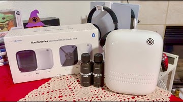 Uitpakken, installeren en overzicht van de AirVersa Scenta waterloze etherische olie diffuser