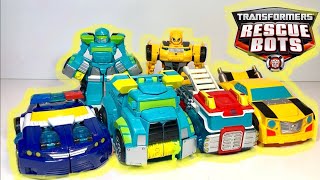 Transformers Rescue Bots Huge Hoist ! Also featuring Bumblebee, Chase, and Heatwave!