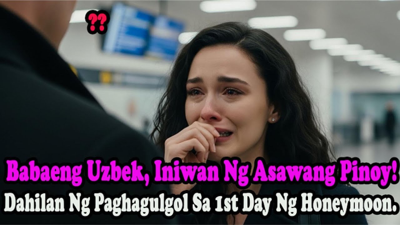 Babaeng Uzbek, Iniwan Ng Asawang Pinoy Sa Guam! Alamin Ang Dahilan Ng Paghagulgol Sa Airport.