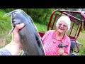 CATFISHING WITH MY 147 YEAR OLD GRANDMA!