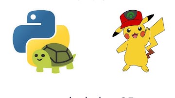 Draw Pikachu Using Python Turtle