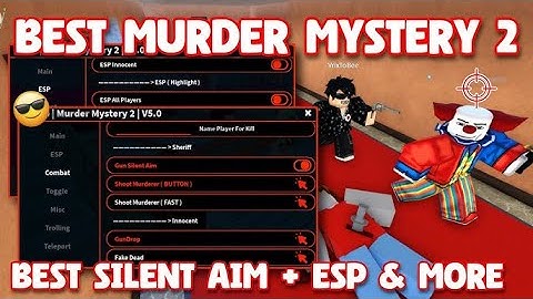 [BEST] UPDATED MM2 SCRIPT FOR MOBILE | SILENTAIM,NO LAG,ESP,GRAB GUN! | PASTEBIN | Murder Mystery 2