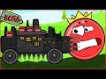 ЗАВОД на КОЛЁСАХ ! Машина в Подземелье - Красный Шарик ! Игра про шар Red ball 4 от Спуди !