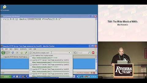 DEFCON 16: The Wide World of WAFs