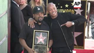 Ice Cube gets a Hollywood Walk of Fame star with support from Dr. Dre