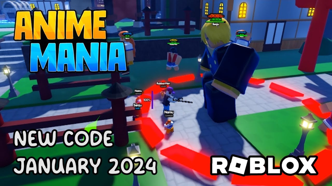 Roblox Anime Mania Simulator New Code January 2024 YouTube 