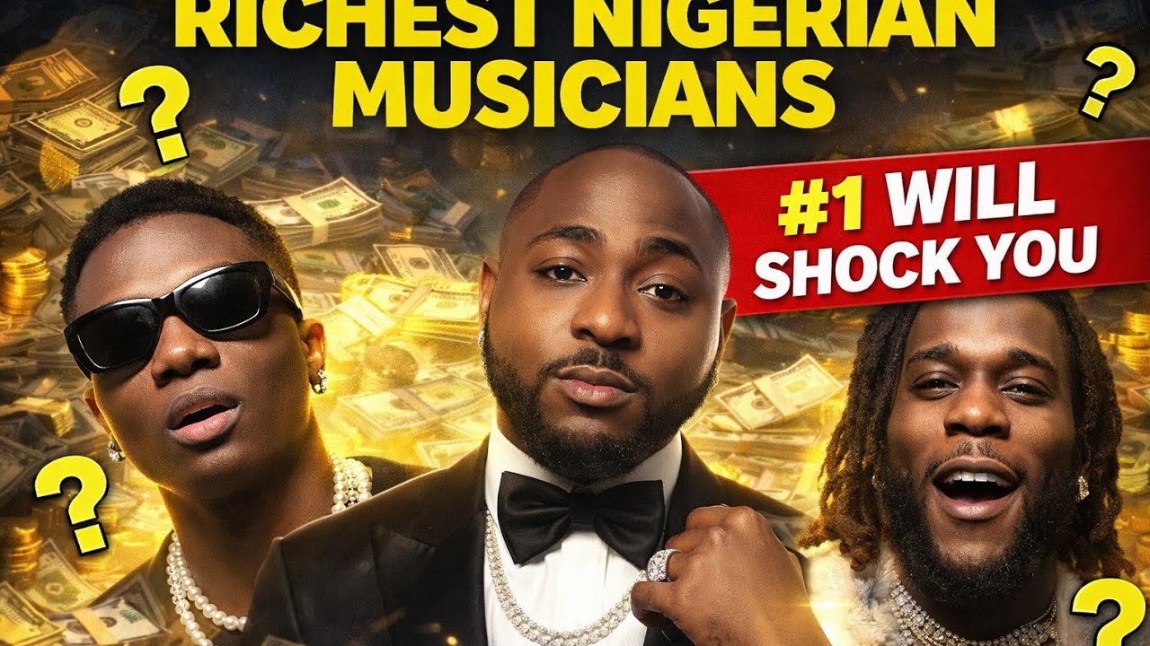 Top 10 Richest Musicians in Nigeria Ranked (2026) #shorts #ranking