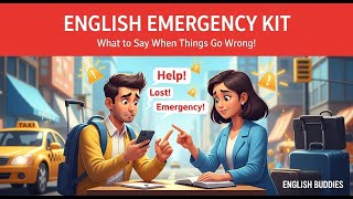 English Emergency Kit 🚨 | Quick Phrases for When Things Go Wrong!