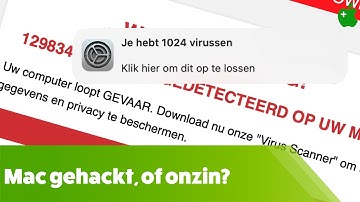 Virusmeldingen op je Mac? Wat moet je doen?