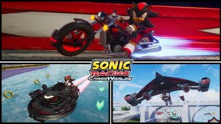 ⚫ ALL of Shadows Vehicles in Sonic Racing: CrossWorlds! (4K) @donboy777