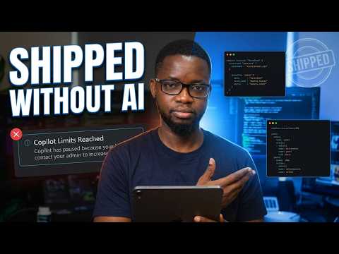No AI Coding Tools? Here's What I Built Anyway