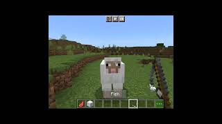 MINECRAFT FLYING SHEEP #short #minecraft #minecraftsheep #minecraft7daychallenge