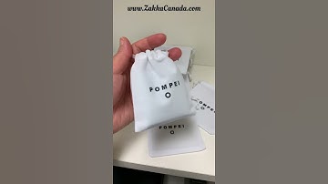 Logo Print Velvet Bag Zakka Canada Toronto Warehouse