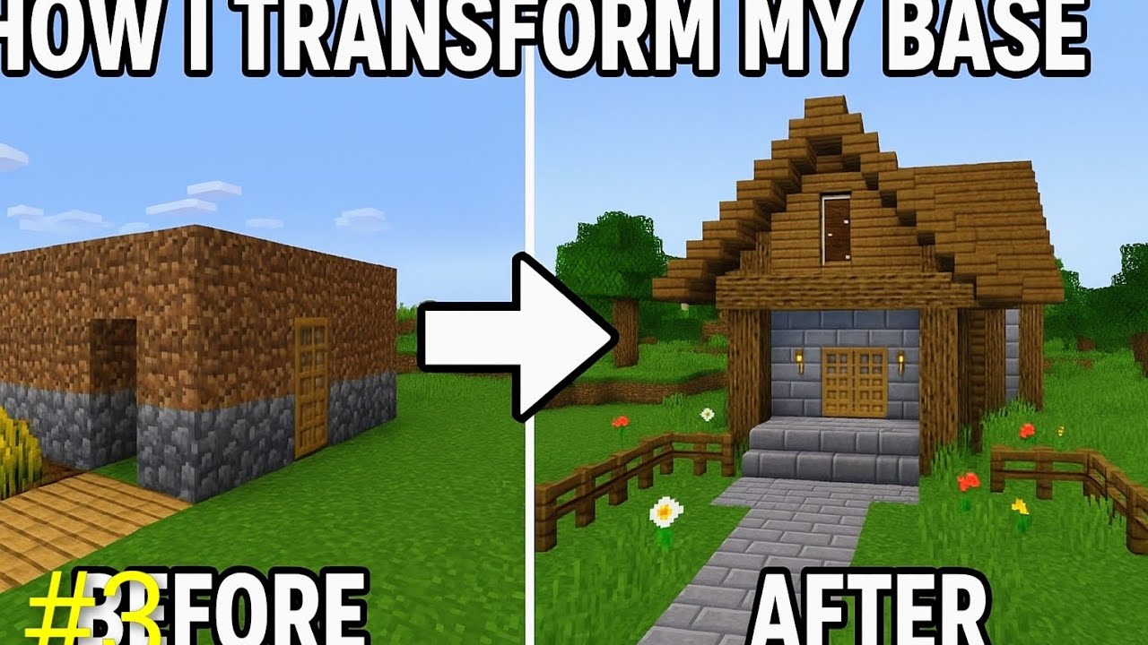 How I transformed my base #survival series - YouTube