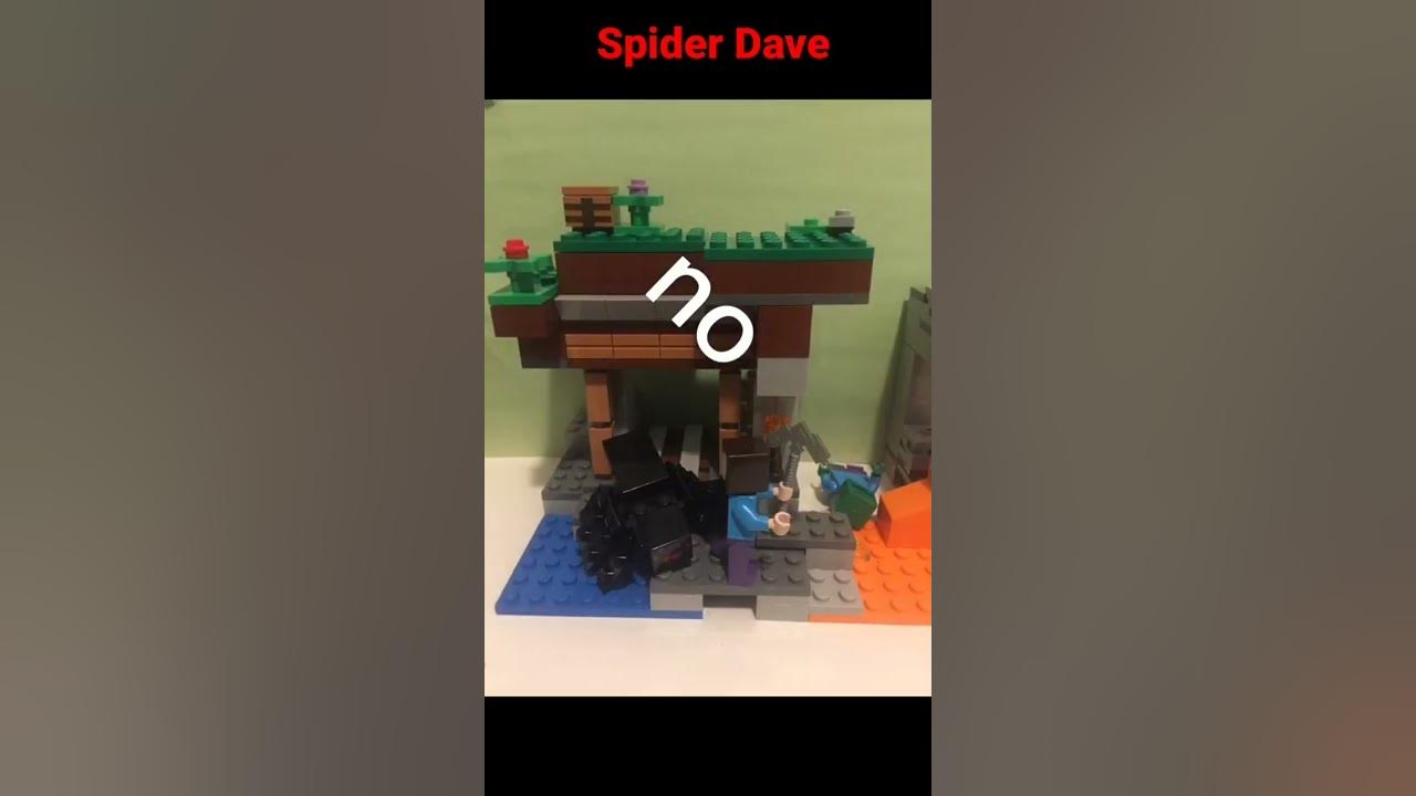 When a Spider gets inside your Minecraft house (Animated #shorts)