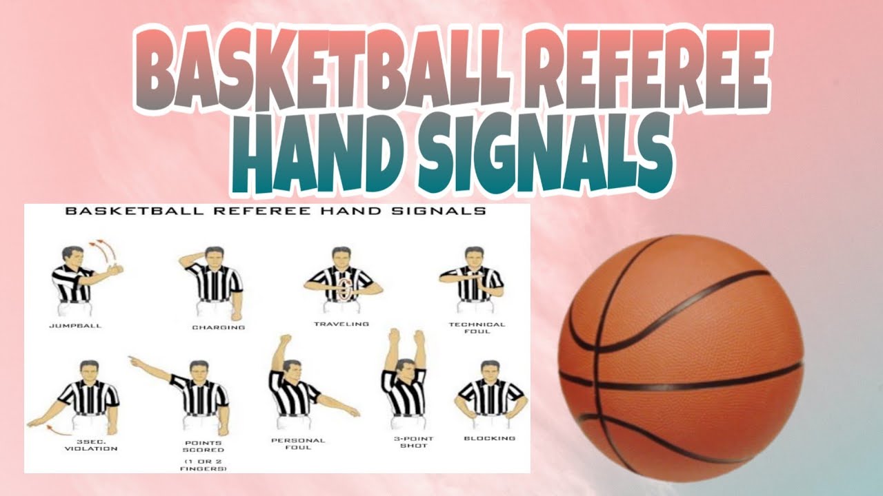 travel hand signal in basketball